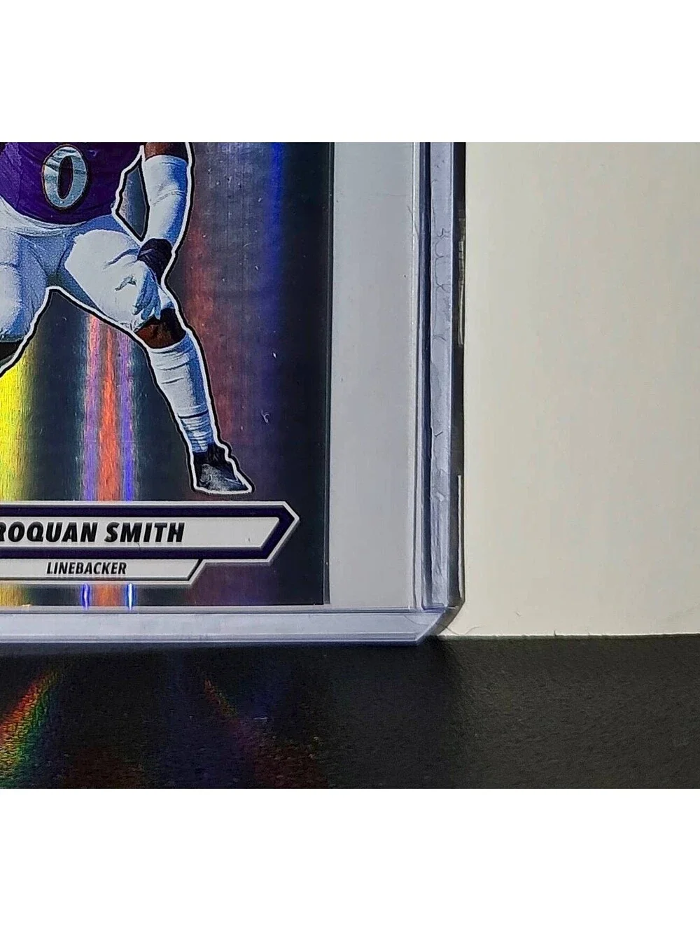 Roquan Smith 2025 Panini NFL #103 Foil Sticker Baltimore Ravens